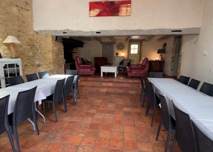 Salle de réception de la Villa Lou Peyrol