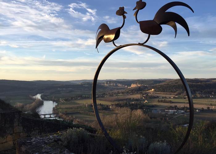 Vallée de la Dordogne depuis Domme