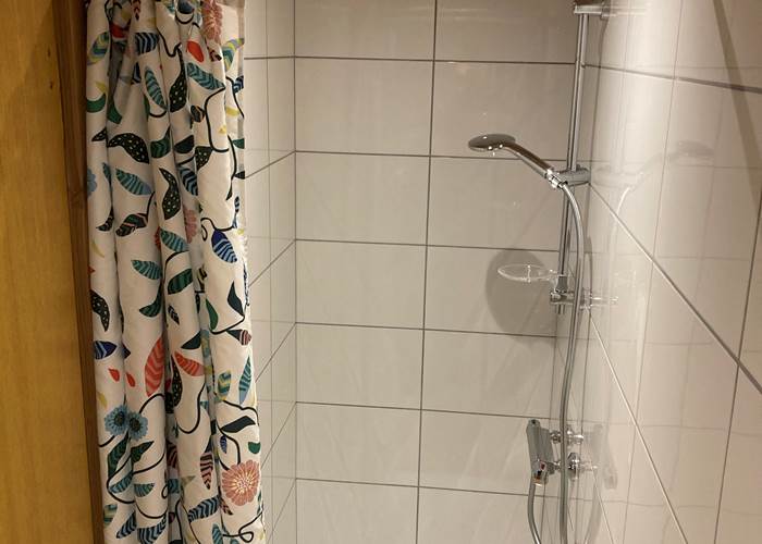 Douche au rez de jardin