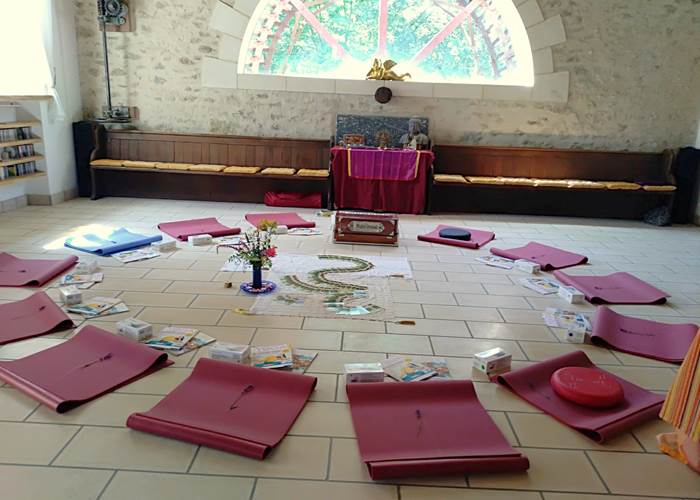 Installation salle pour cercle de parole