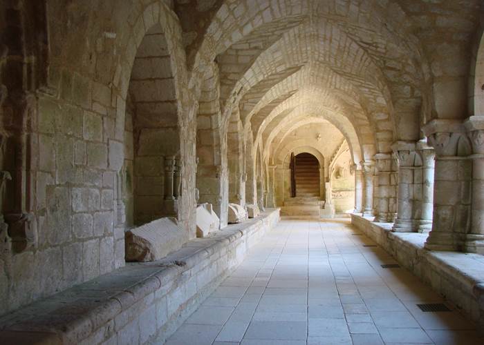 Cloitre de l'Abbaye de Nieul
