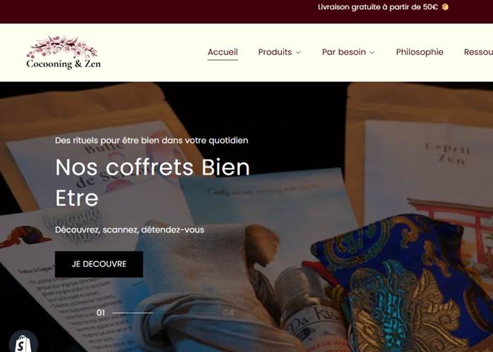 site de cocooning et zen