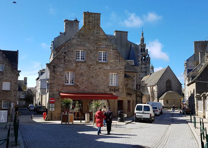 Vue de Roscoff par Le Colombier Bretagne