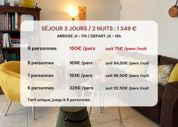 Séjour EVJF - Le Domaine Enchanté