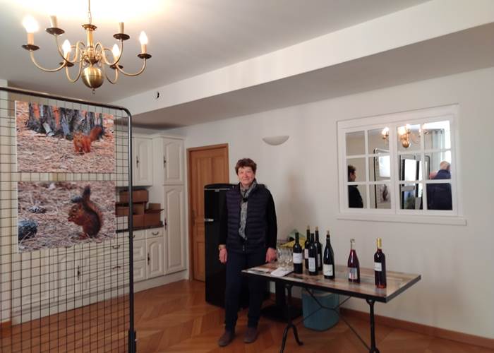 Exposition photos et dégustation de vin à Le Coq du Nord -Mailhac