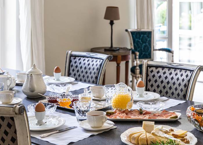 petit-déjeuner vue d'ensemble