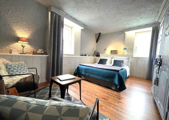 une chambre d'hôtes