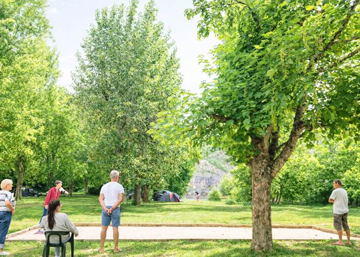 Pause pétanque