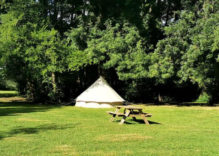 Le camping en juin