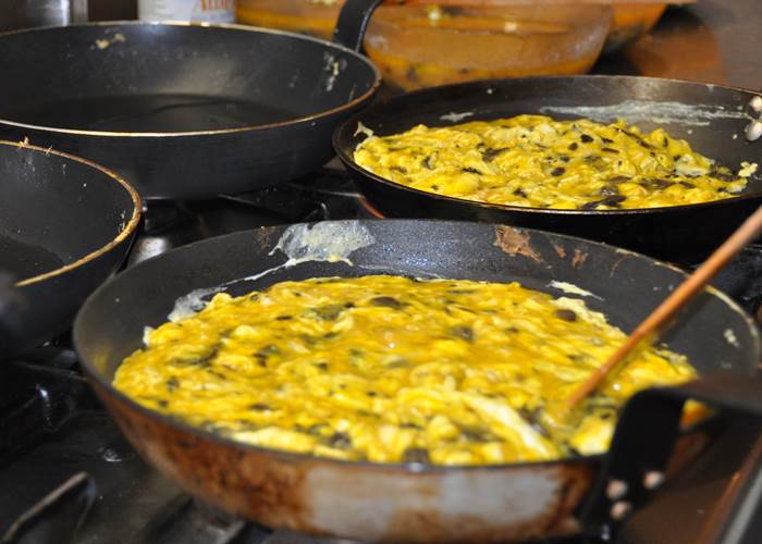 Omelette aux truffes du Lot