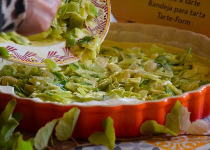 La Flamiche aux poireaux.