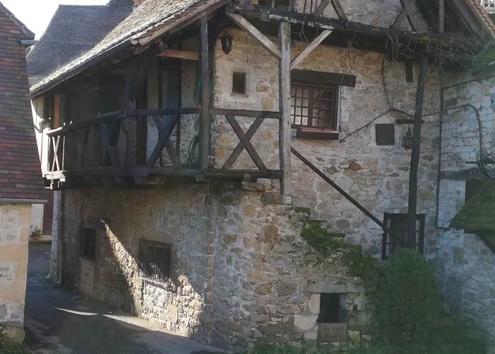 Une maison de Carennac .
