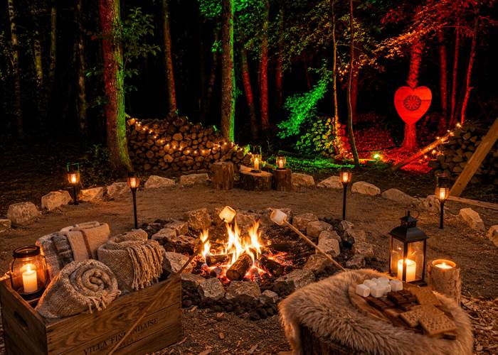 Dîner-romantique-forêt-moins-d'1h-Lyon