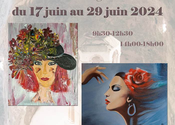 Affiche expo de Aubeterre/Dronne 2024