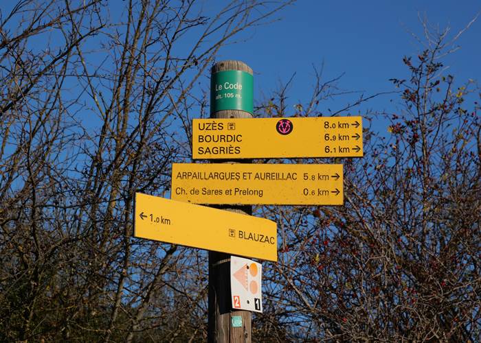 Chemins de randonnée