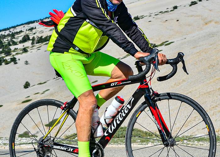 Philippe et le Mont Ventoux