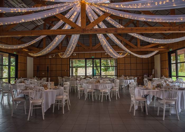 salle décorée