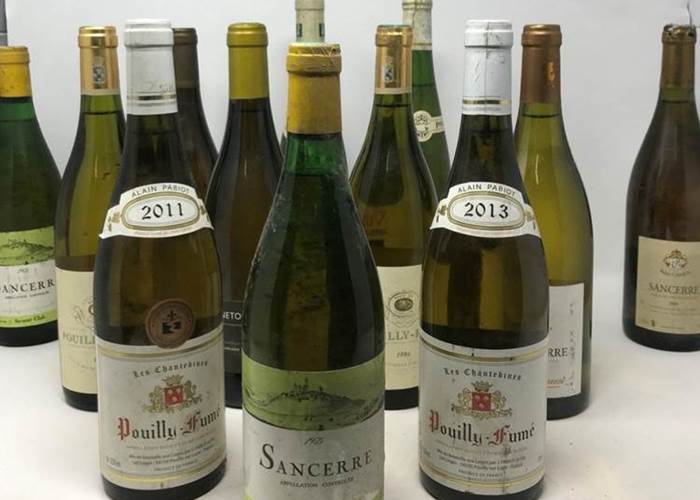 Les différents vins
