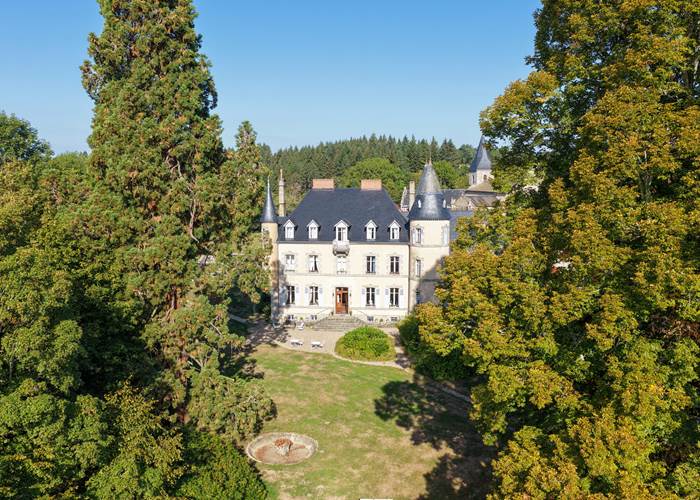 Vue sur Château Saint-Maurice – Le Grand Clos - Creuse