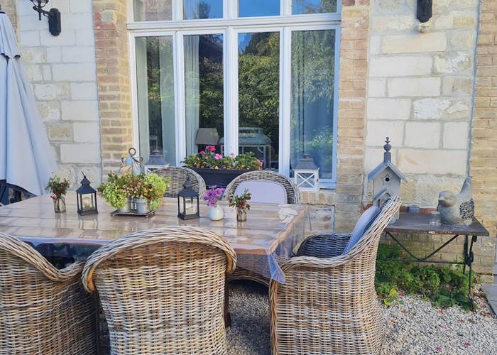 Espace détente extérieur