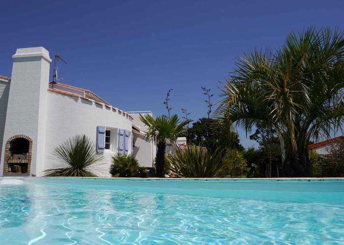 Jardin maison d'hôtes Une Escale à Pornic