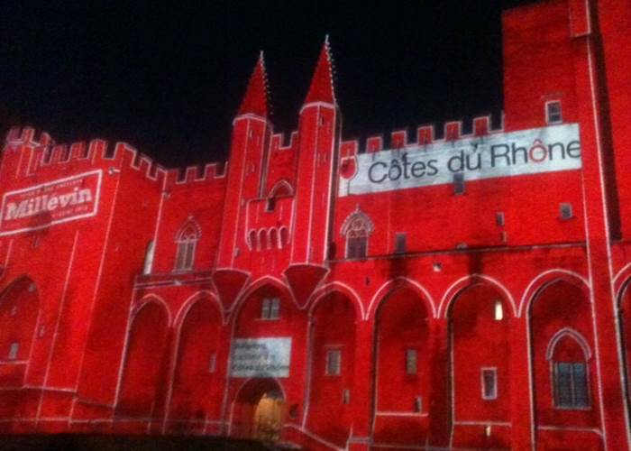palais pape cotes rhones