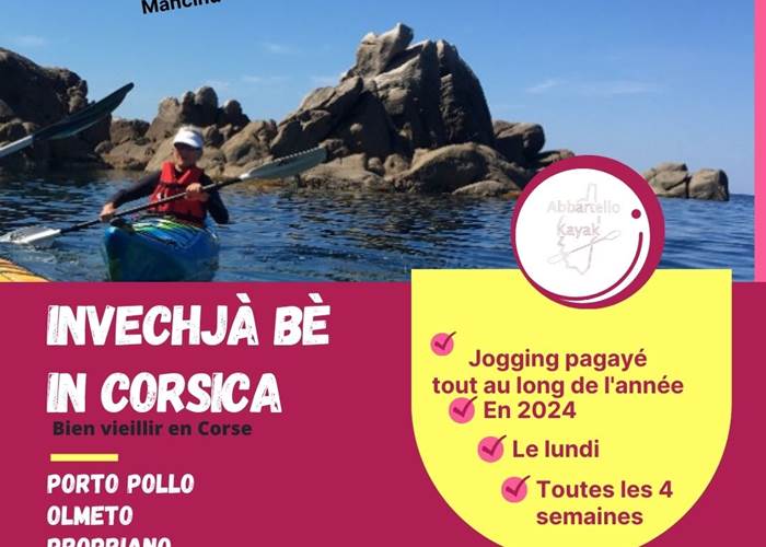 Abbartello kayak Corse Jogging pagayé bien vieillir 2 dec 2024