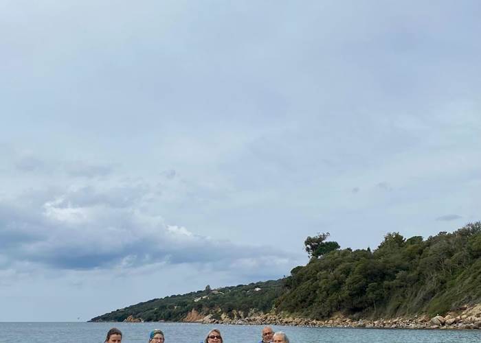 Abbartello kayak Invechjà bè in Corsica 2 mars 2026 fond du Golfe du Valinco