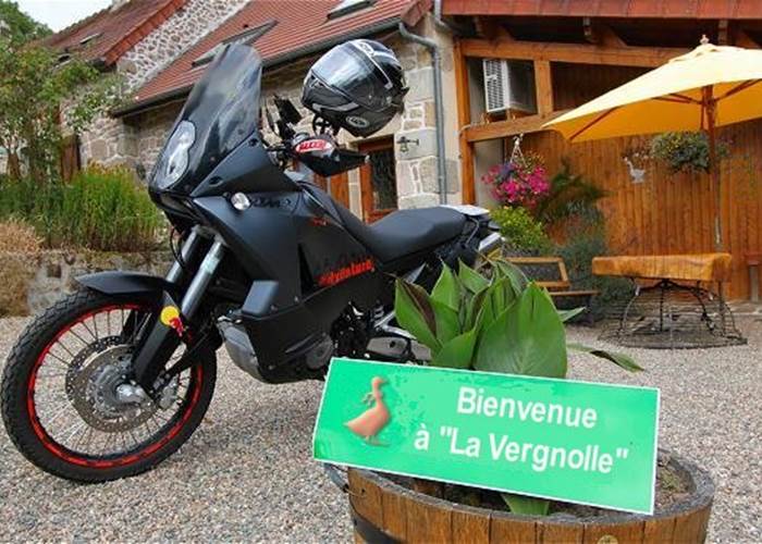 La moto - domaine de la Vergnolle
