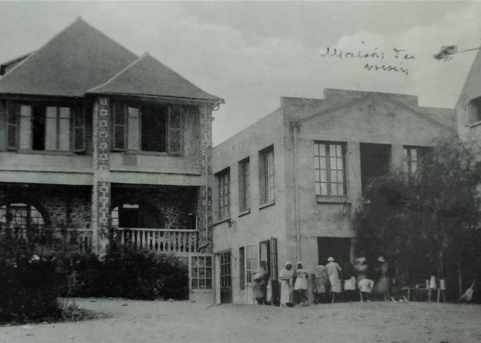 La maison occupée par les allemands