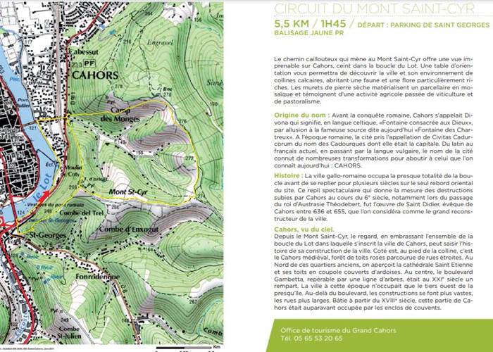 Circuit du Mont St Cyr