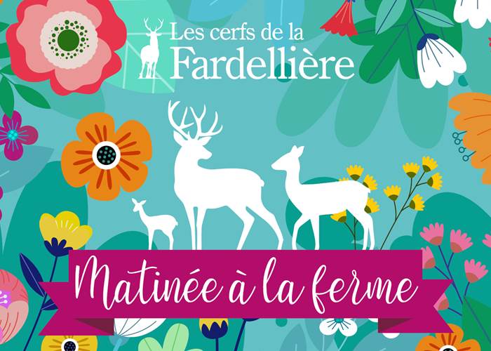 Visite de la ferme - Les Cerfs de la Fardellière