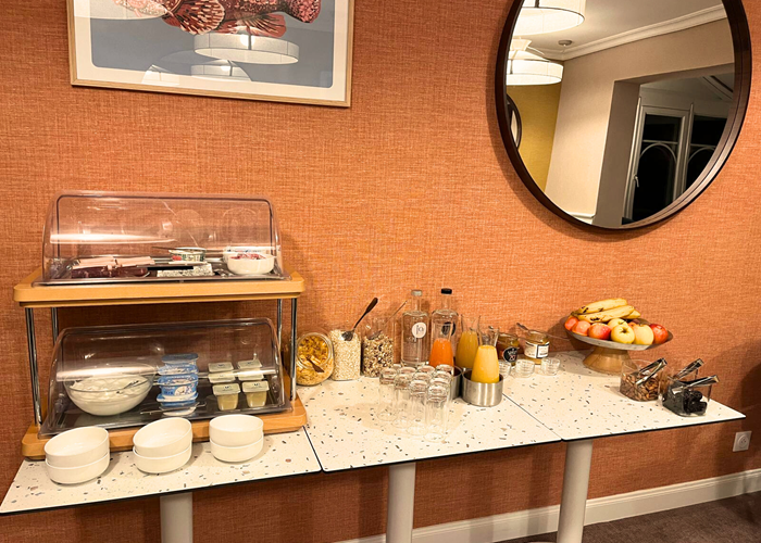 Buffet petit déjeuner