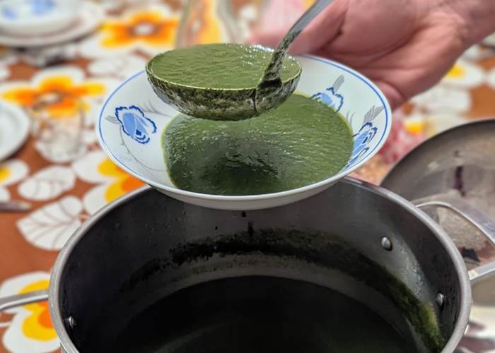 Soupe de légumes fraîche