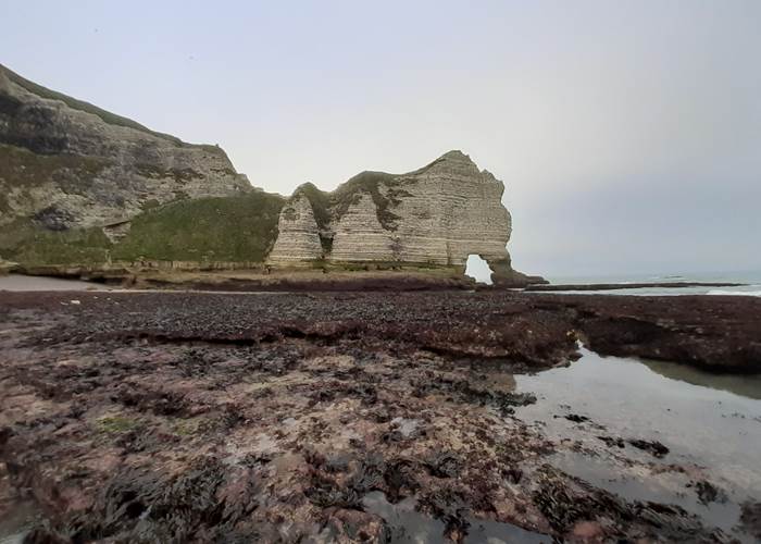 Porte d'amont à marée basse