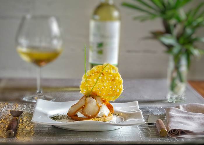 Millefeuille de poisson fumé Idylle Beach