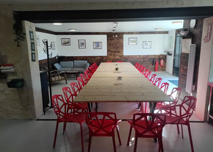 Les gîtes de Moussan - salle commune-news