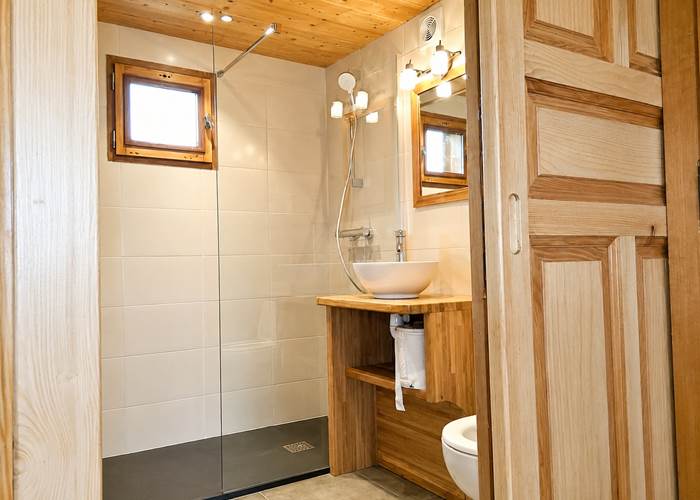 Salle de bains, Les Chalets d'Heidi
