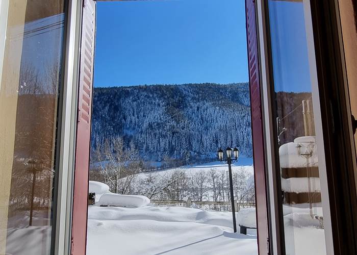 Vu depuis la salle à manger