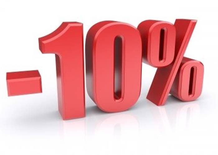 Remise de 10%