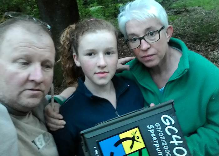 🔎 2015 - GC40 première GEOCACHE découverte en famille