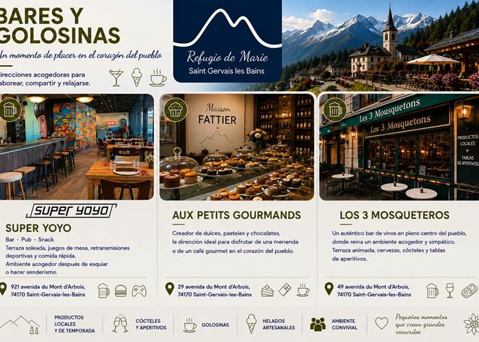 Bares y golosinas