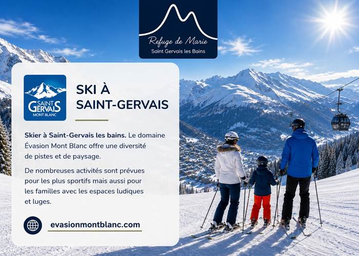 Ski à St Gervais