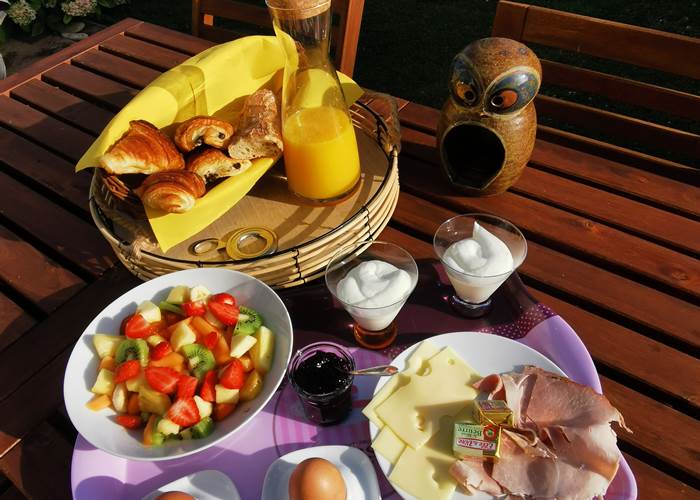 Petit déjeuner gourmand