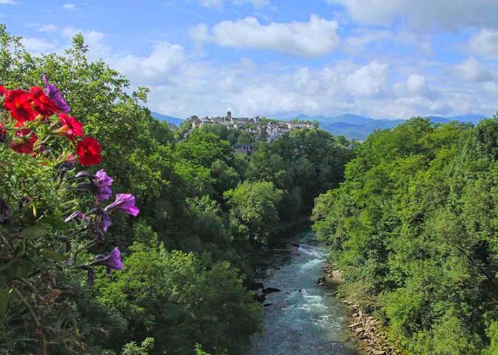 gave d'oloron pêche au saumon dog friendly horse friendly