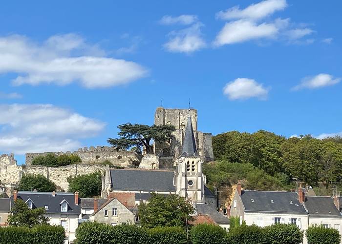 Montrichard vue sur le chateau