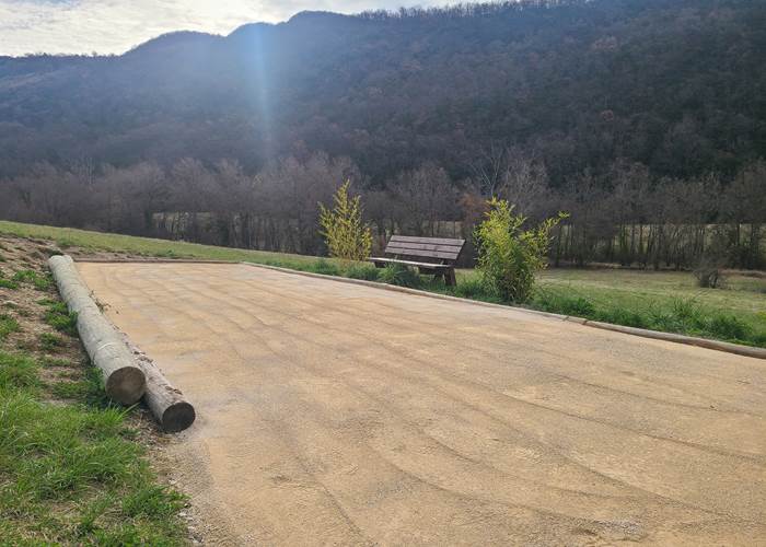 Terrain de pétanque les gîtes de Moussan