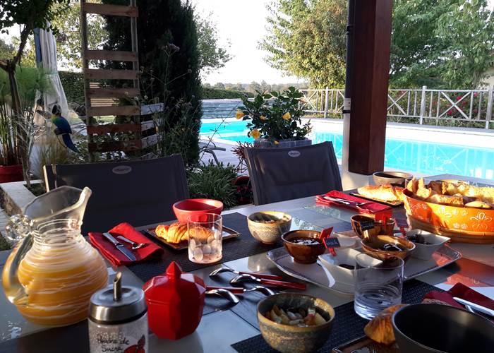 En terrasse