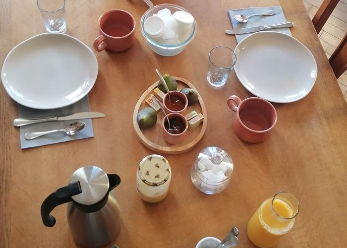 le petit-déjeuner....