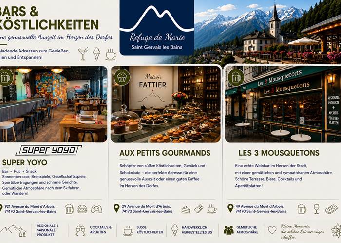 Bars & Köstlichkeiten